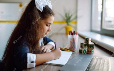 Les enfants sur la toile
