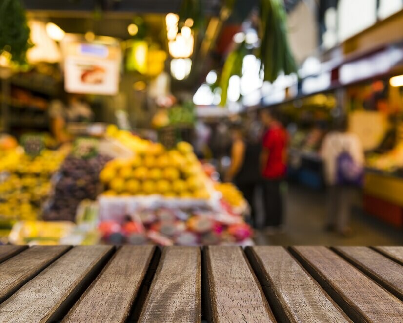 Les marchés gourmands en préparation