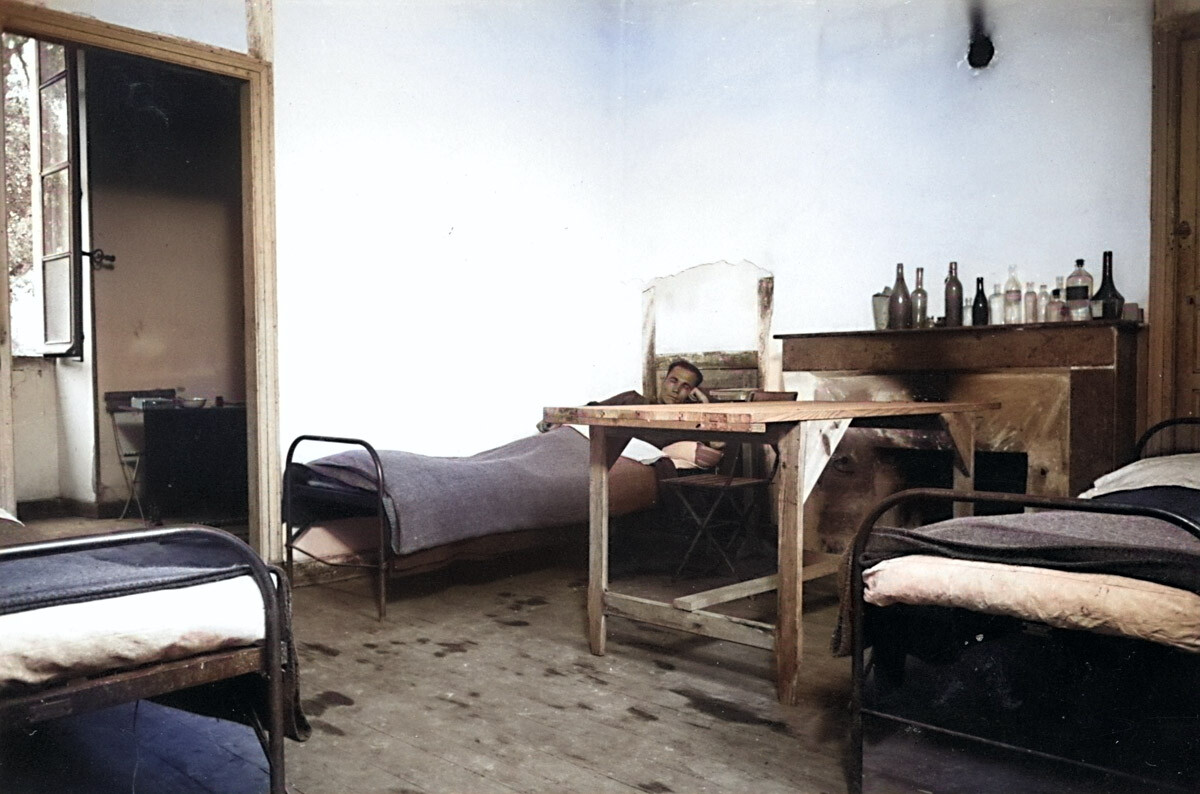 Une chambre dans le logis de l'abbé