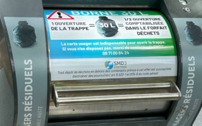 Bornes de collecte des déchets : nouveaux tambours 30 litres