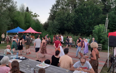Chambon – Soirée pizza (presque) au bord de l’eau
